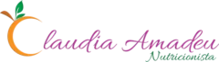 logo Nutricionista Claudia Amadeu